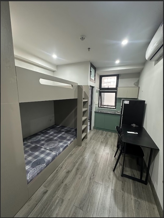 Phòng trọ Studio 22m2 tại GH Home Chùa Láng - Đống Đa - Phòng ngủ