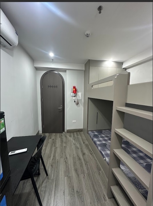Phòng trọ Studio 22m2 tại GH Home Chùa Láng - Đống Đa - Phòng ngủ