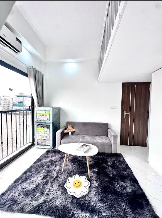 Phòng trọ Duplex 20m2 tại DreamHouse 1 Mỹ Đình - Nam Từ Liêm - Phòng khách