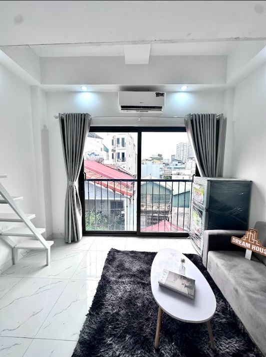 Phòng trọ Duplex 20m2 tại DreamHouse 1 Mỹ Đình - Nam Từ Liêm - Phòng khách