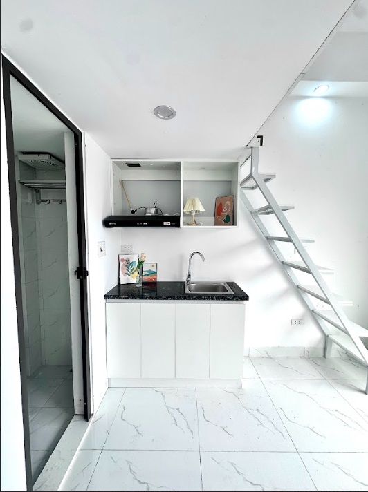Phòng trọ Duplex 20m2 tại DreamHouse 1 Mỹ Đình - Nam Từ Liêm - Phòng bếp