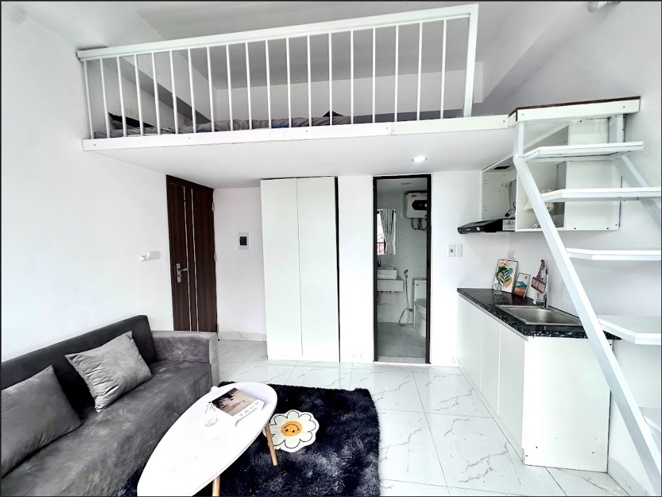 Phòng trọ Duplex 20m2 tại DreamHouse 1 Mỹ Đình - Nam Từ Liêm - Phòng ngủ