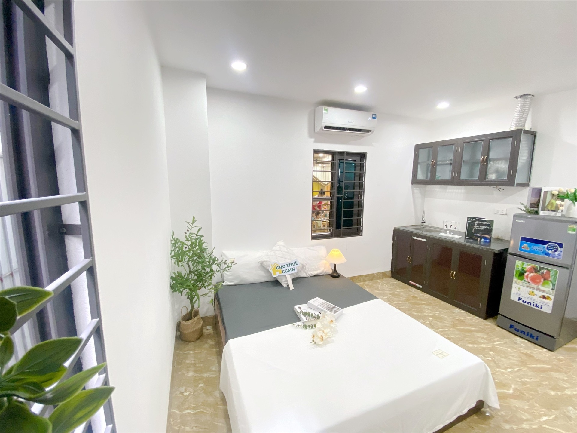 Phòng trọ Studio 35m2 tại Suha Home Mỹ Đình - Nam Từ Liêm - Phòng ngủ