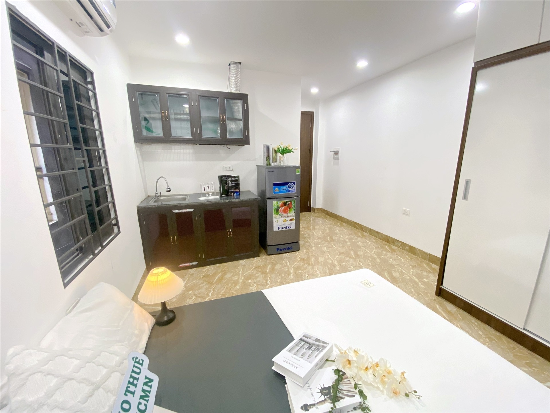 Phòng trọ Studio 35m2 tại Suha Home Mỹ Đình - Nam Từ Liêm - Phòng bếp