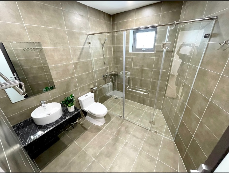 Phòng trọ Studio 38m2 tại Airstay 1 Lê Thanh Nghị - Hai Bà Trưng  - Phòng tắm