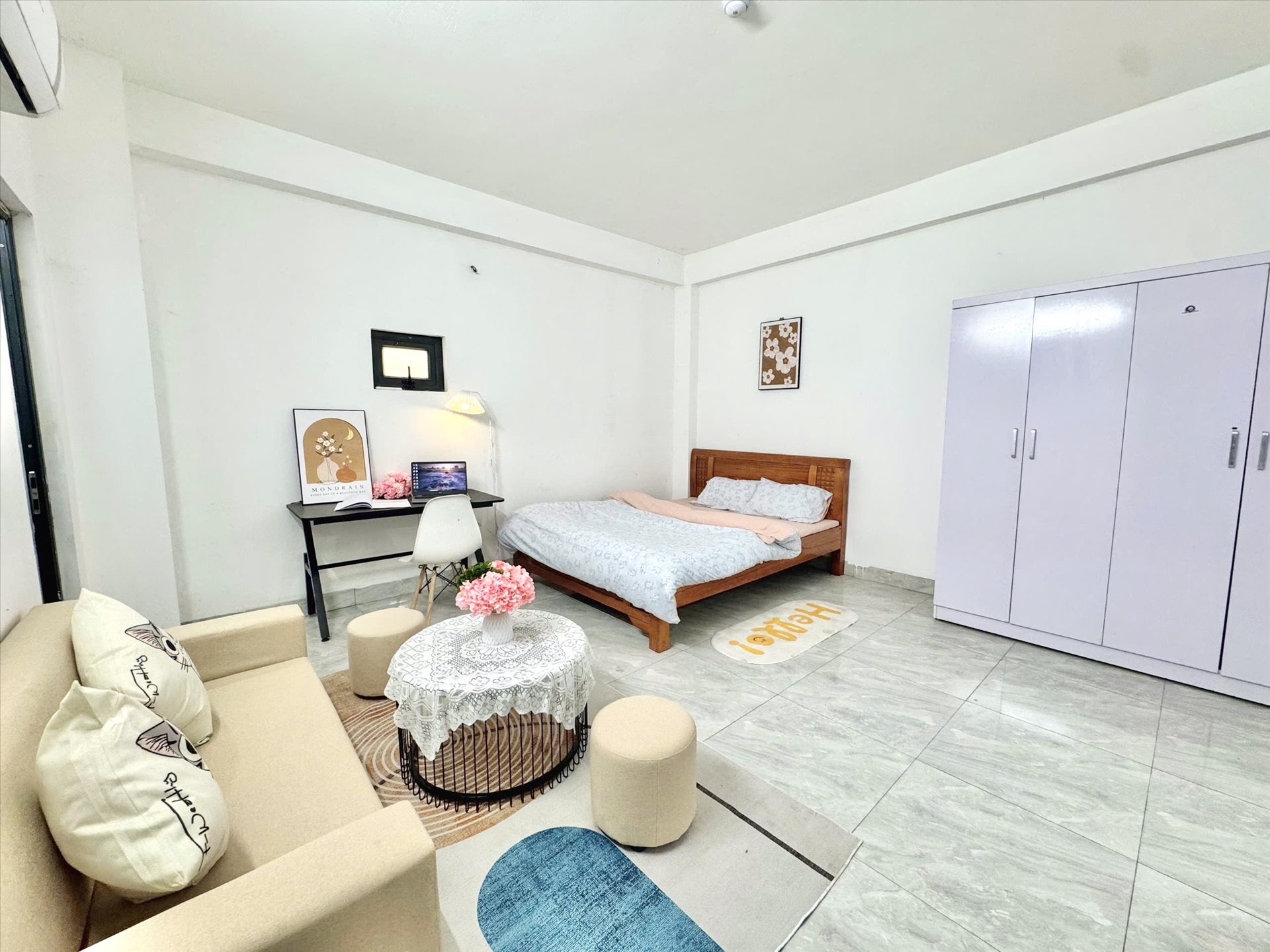 Phòng trọ Studio 30m2 tại Timehouse Thiên Hiền - Nam Từ Liêm - Phòng tắm