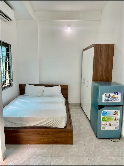 Phòng trọ Studio 35m2 tại BP Home Phú Mỹ - Nam Từ Liêm - Phòng ngủ