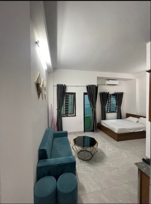 Phòng trọ Studio 35m2 tại BP Home Phú Mỹ - Nam Từ Liêm - Phòng khách
