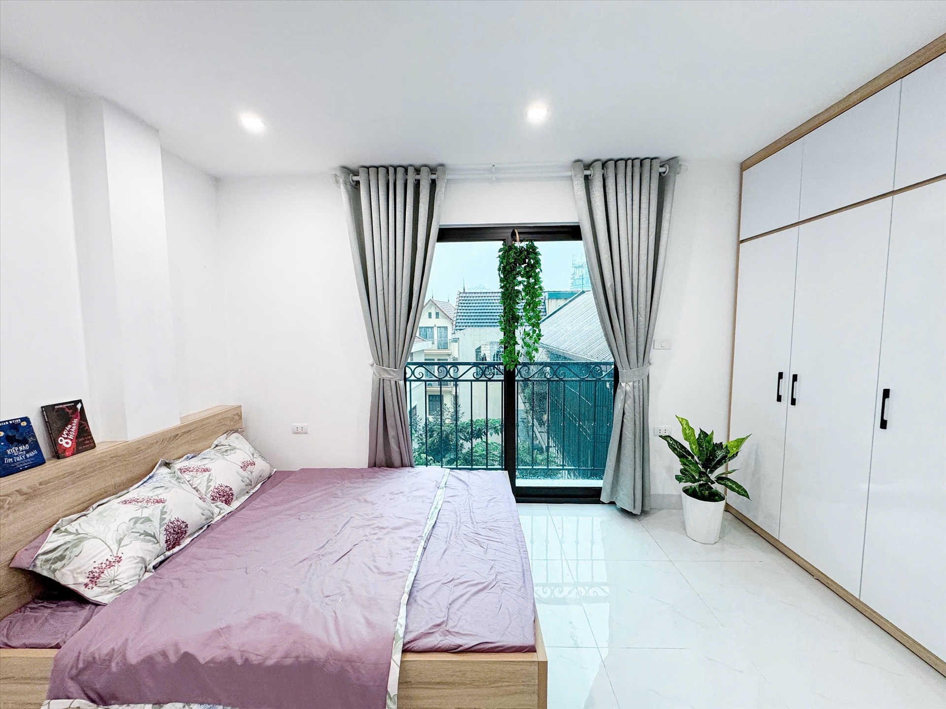 Phòng trọ Studio 25m2 tại Friends Team Chính Kinh - Thanh Xuân - Phòng ngủ