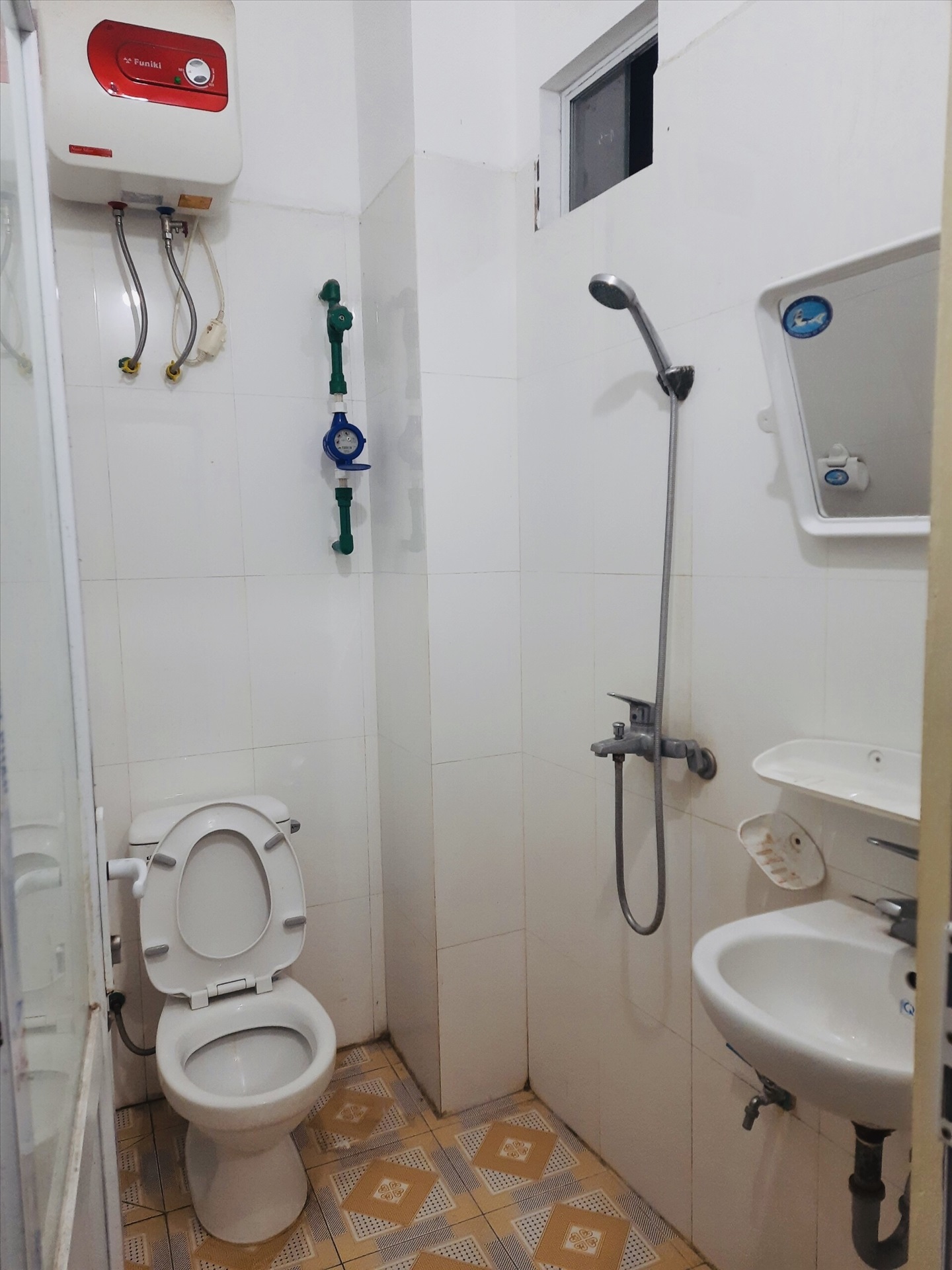 Phòng trọ 1 Phòng ngủ 25m2 tại TT House 1 Nguyễn Khánh Toàn - Cầu Giấy - Phòng tắm