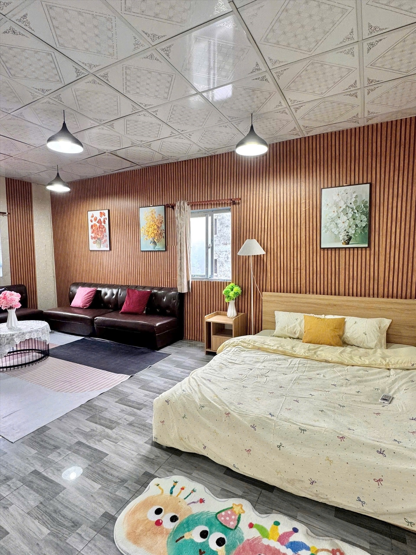 Phòng trọ Studio 50m2 tại Timehouse Lê Đức Thọ - Nam Từ Liêm - Phòng ngủ