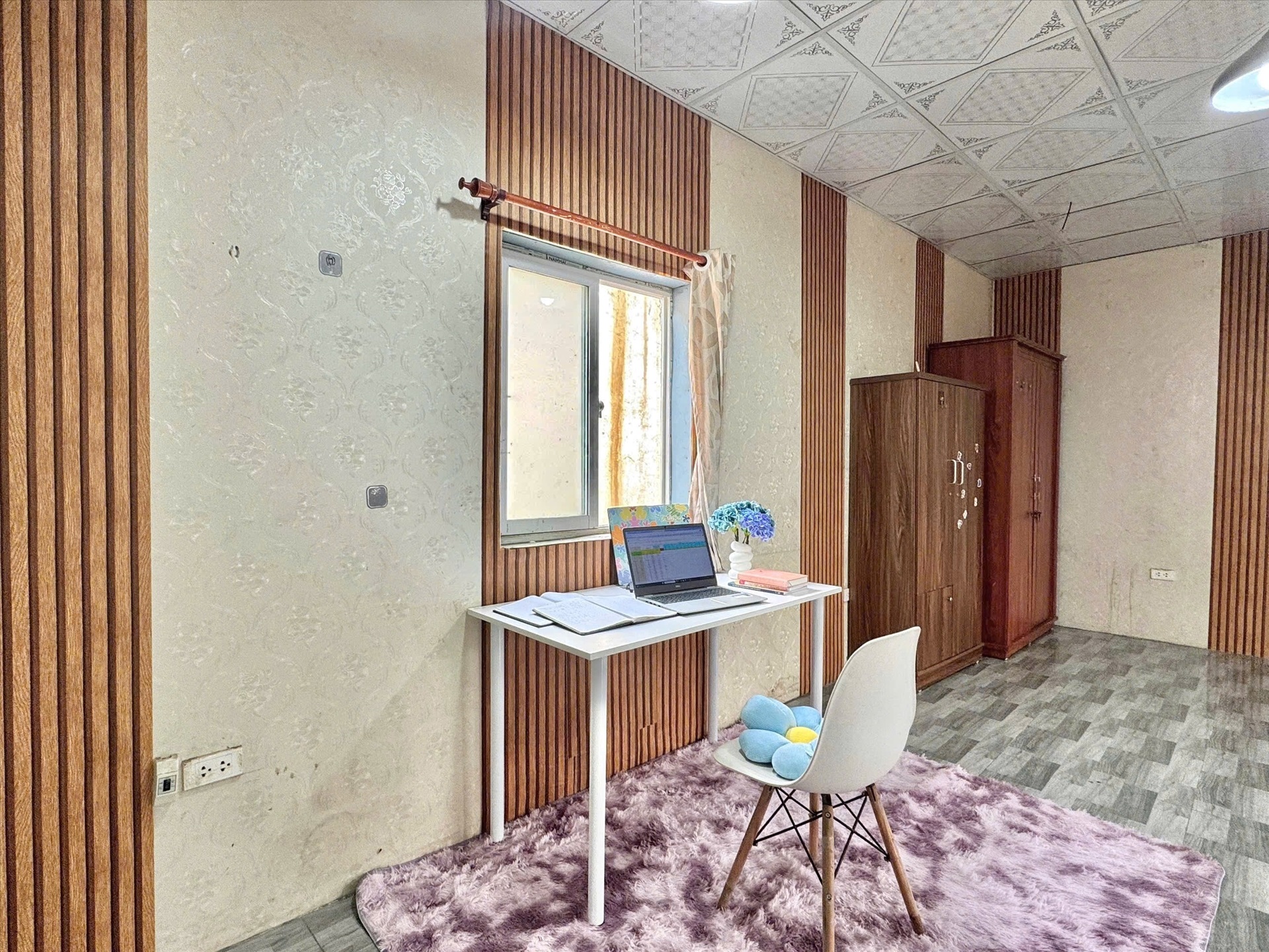 Phòng trọ Studio 50m2 tại Timehouse Lê Đức Thọ - Nam Từ Liêm - Góc làm việc