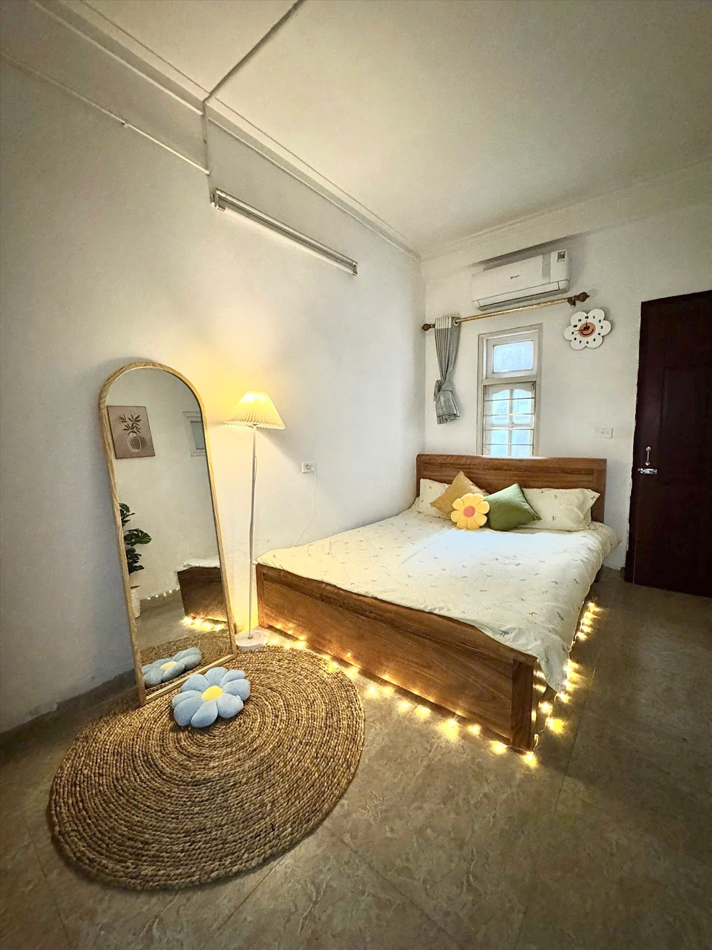 Phòng trọ Studio 25m2 tại Timehouse Lê Đức Thọ - Nam Từ Liêm - Phòng ngủ