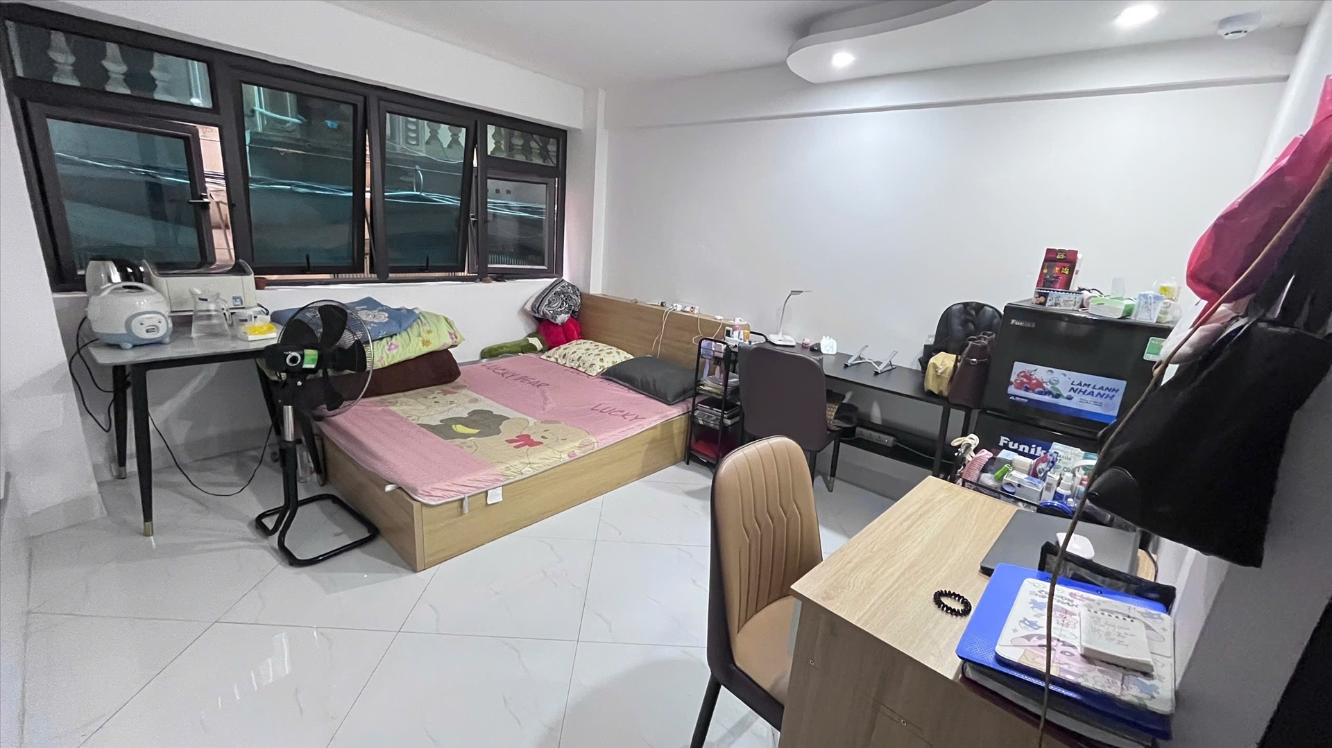 Phòng trọ Studio 30m2 tại TT House Xuân Thủy - Cầu Giấy - Phòng ngủ