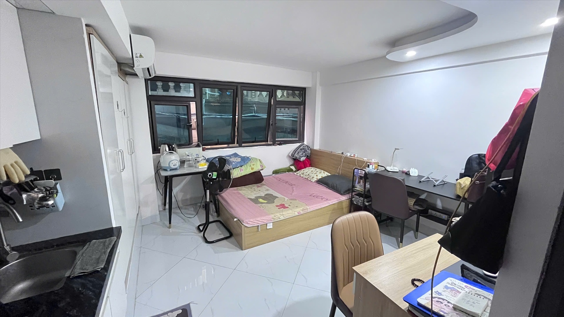 Phòng trọ Studio 30m2 tại TT House Xuân Thủy - Cầu Giấy - Phòng ngủ