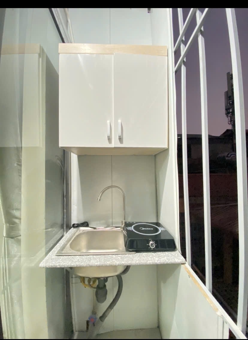 Phòng trọ Studio 23m2 tại 4PS Housing Tạ Quang Bửu - Hai Bà Trưng - Phòng bếp