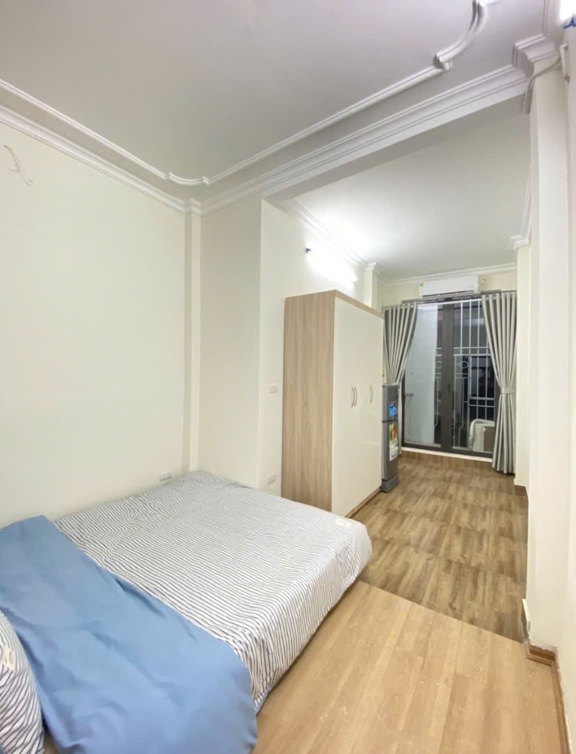 Phòng trọ Studio 23m2 tại 4PS Housing Tạ Quang Bửu - Hai Bà Trưng - Phòng ngủ