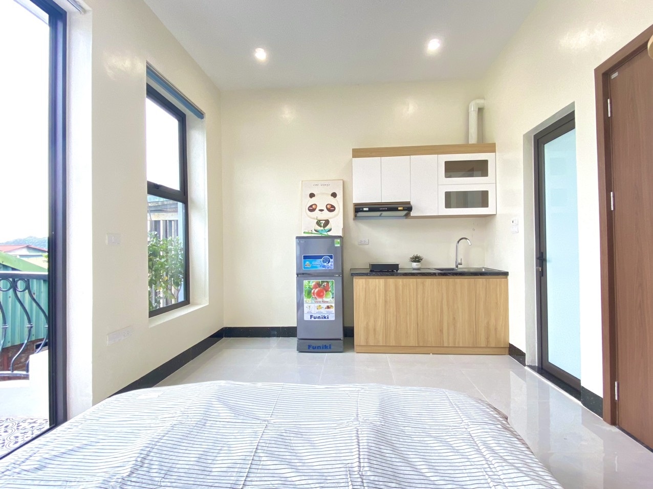 Phòng trọ Studio 30m2 tại 4PS Housing Bạch Đằng - Hai Bà Trưng - Phòng bếp