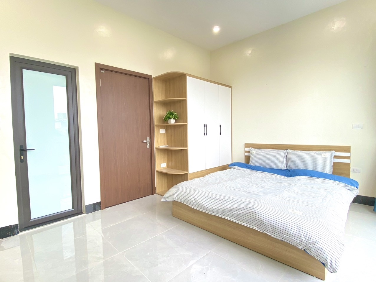 Phòng trọ Studio 30m2 tại 4PS Housing Bạch Đằng - Hai Bà Trưng - Phòng ngủ
