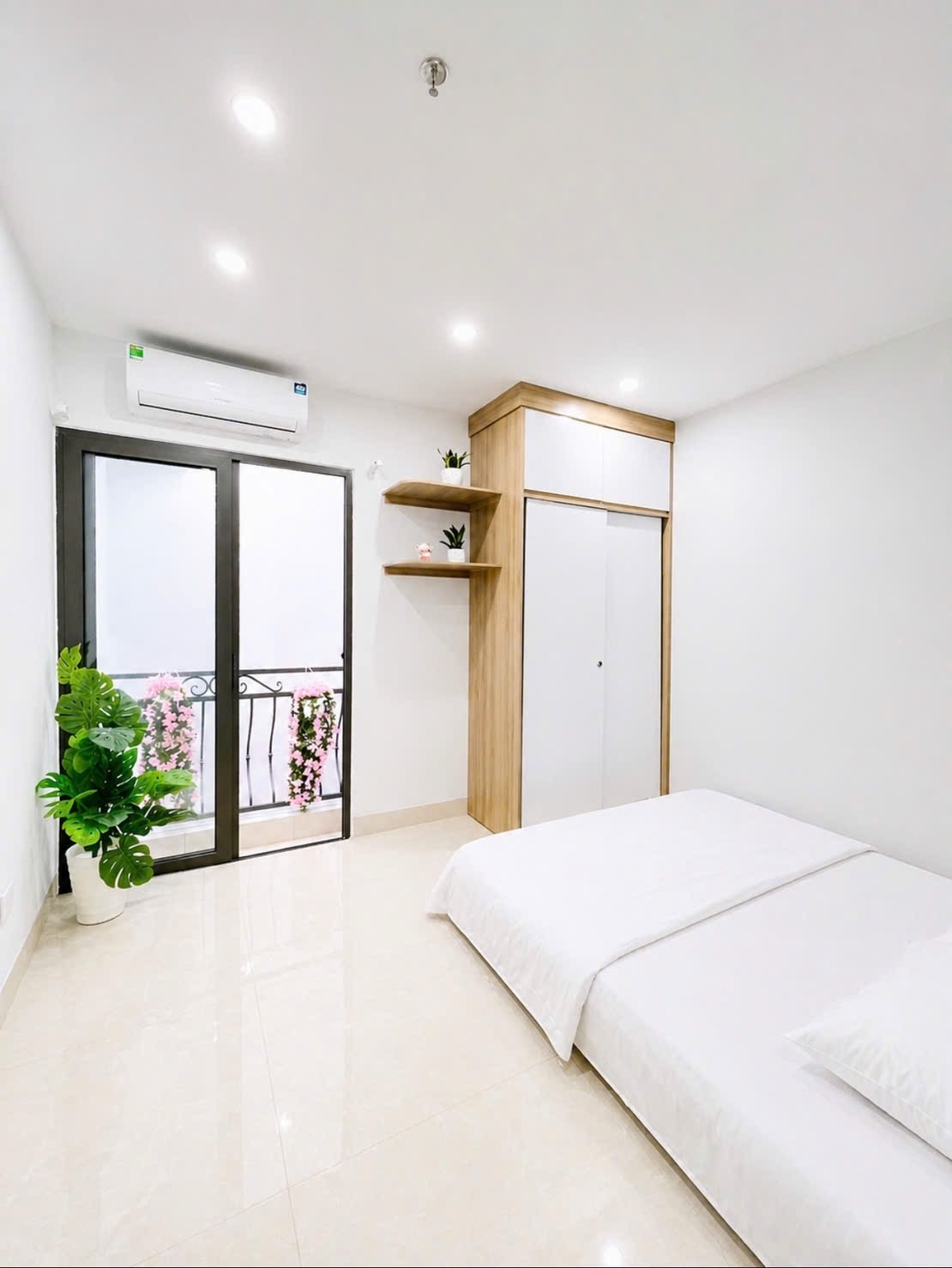 Phòng trọ Studio 23m2 tại Friends Team Đào Tấn - Ba Đình - Phòng ngủ