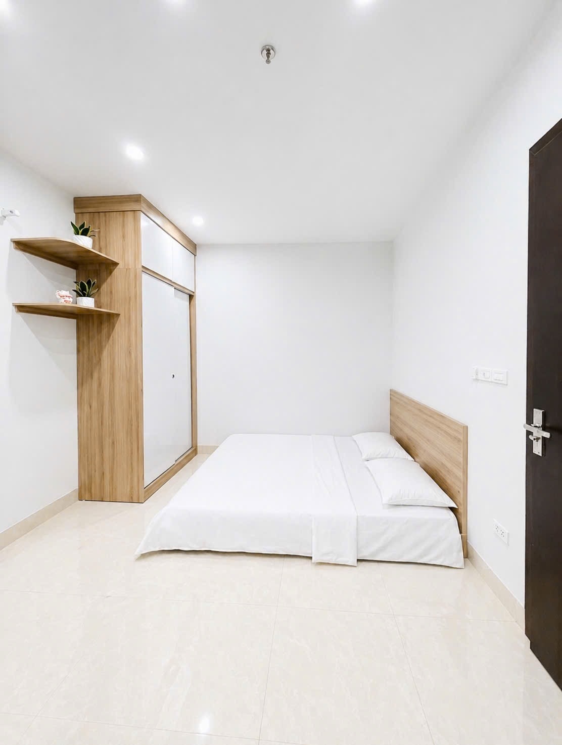 Phòng trọ Studio 23m2 tại Friends Team Đào Tấn - Ba Đình - Phòng ngủ