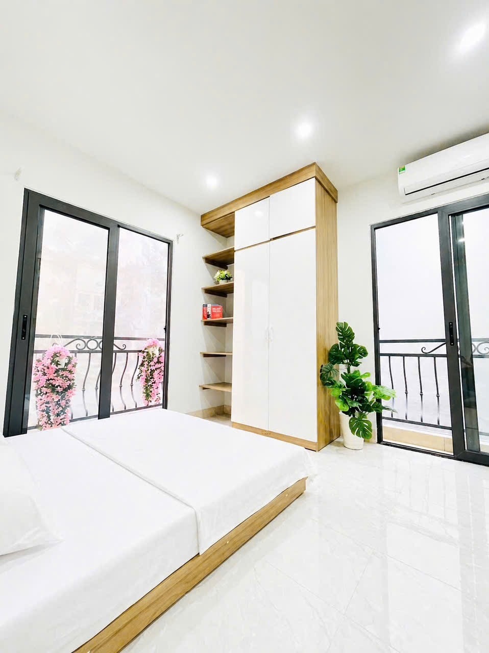 Phòng trọ Studio 23m2 tại Friends Team Đào Tấn - Ba Đình - Phòng ngủ