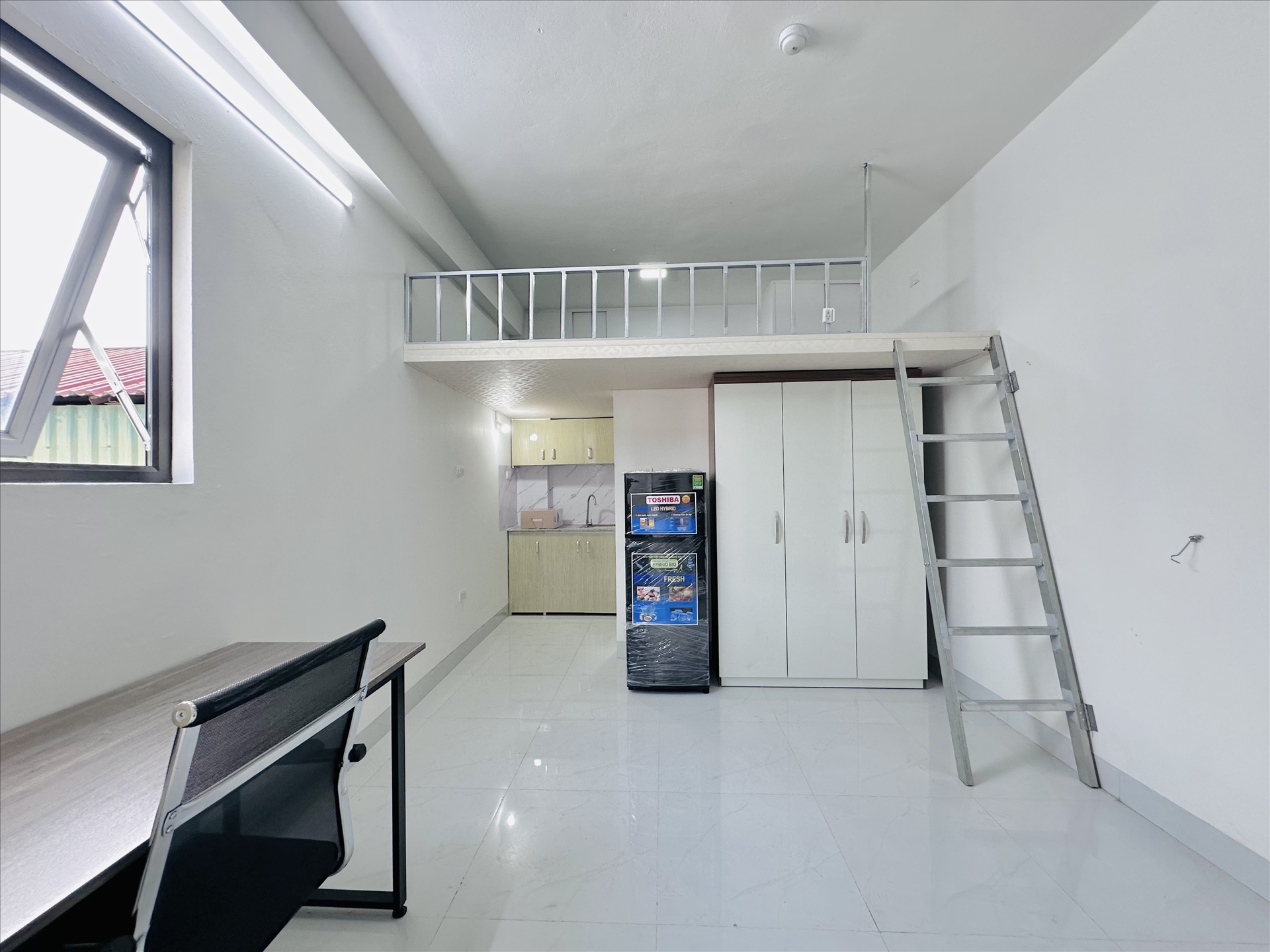 Phòng trọ Duplex 30m2 tại CT House Trần Quốc Vượng - Cầu Giấy - Phòng ngủ