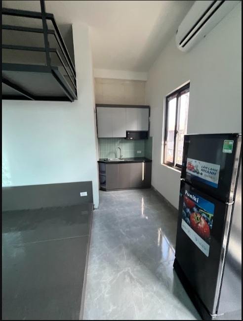 Phòng trọ Studio 30m2 tại AN House Nguyễn Khánh Toàn - Cầu Giấy - Phòng bếp