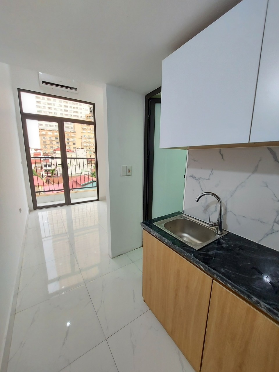 Phòng trọ Studio 22m2 tại GH Home Thanh Bình - Hà Đông - Phòng bếp