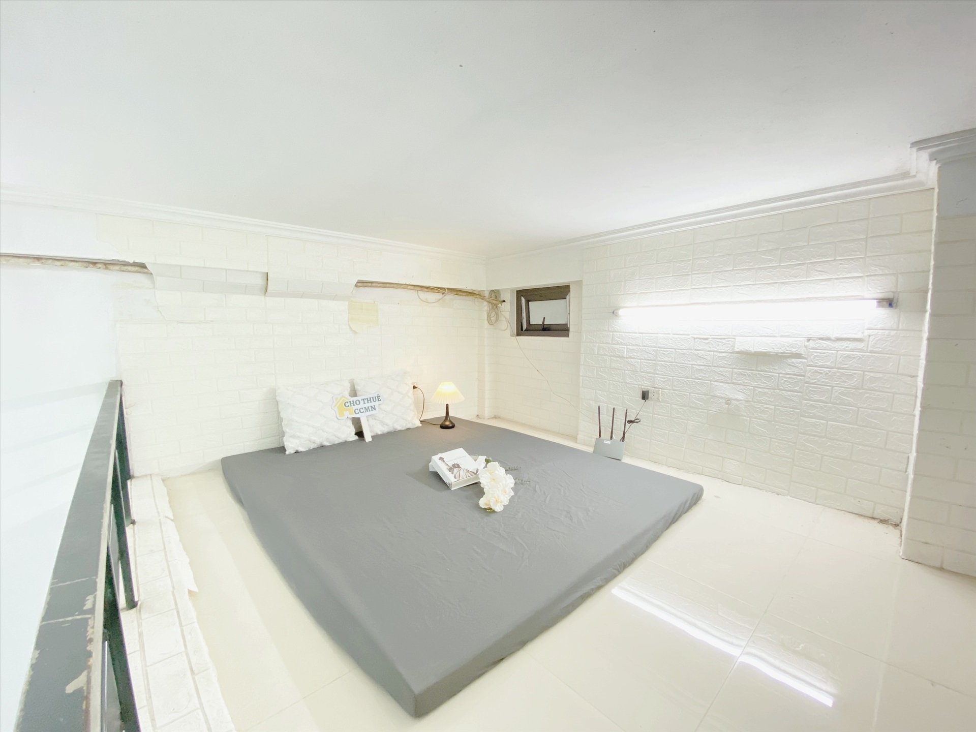 Phòng trọ Duplex 20m2 tại Suha Home Trần Thái Tông - Cầu Giấy - Phòng ngủ