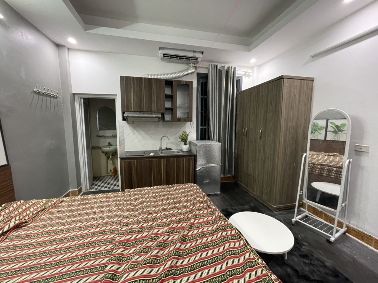 Phòng trọ Studio 30m2 tại Sunny Apartment Quan Nhân - Thanh Xuân - Phòng bếp