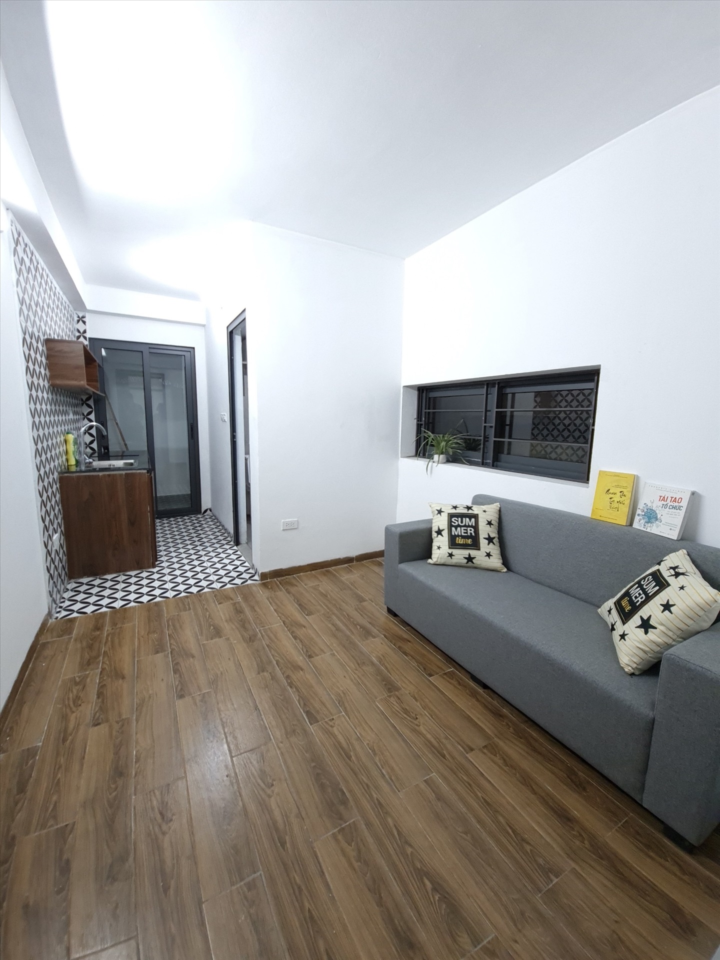 Phòng trọ 1 Phòng ngủ 42m2 tại Salahomes Vũ Tông Phan - Thanh Xuân - Phòng khách