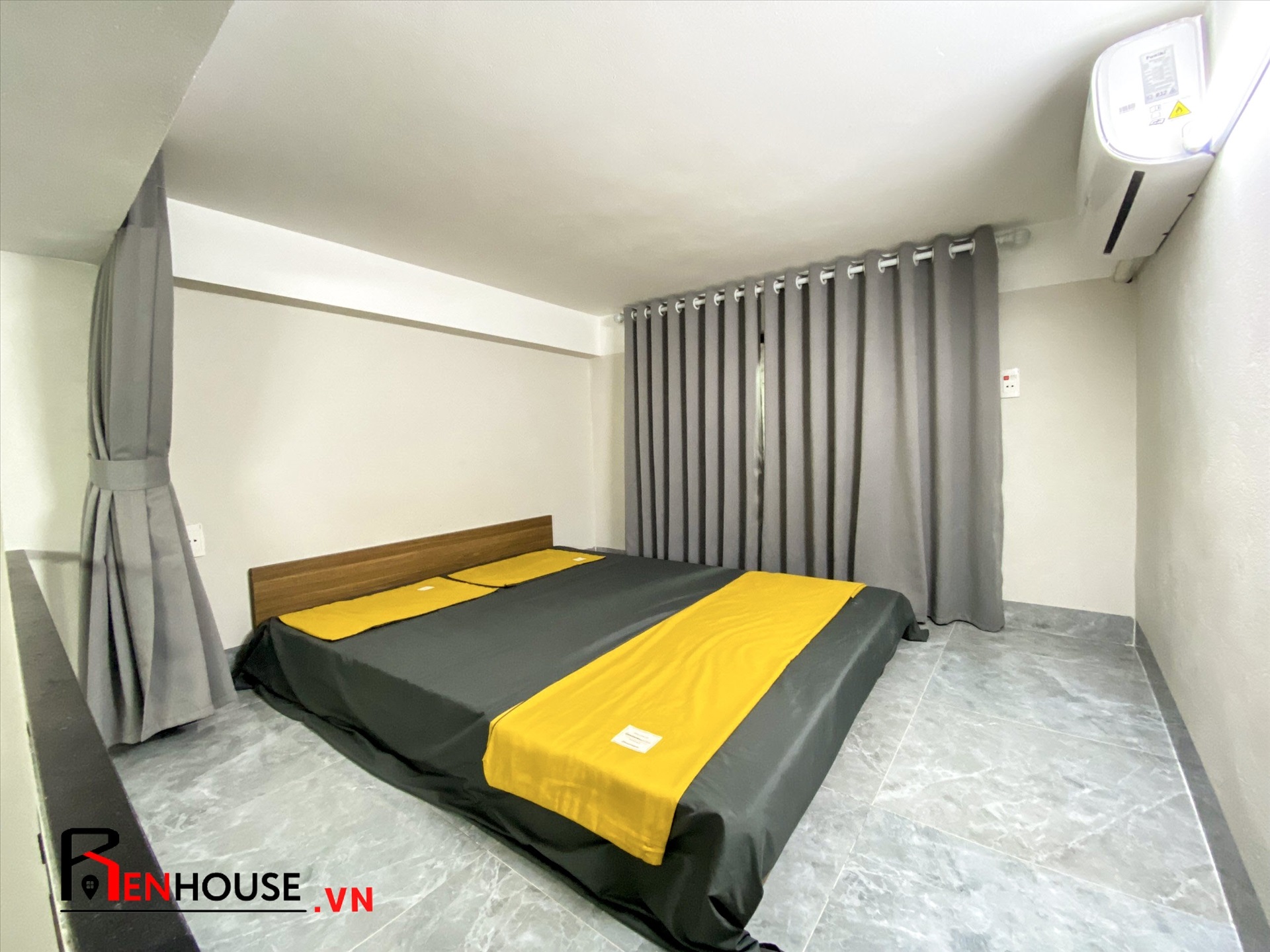 Phòng trọ Duplex 30m2 tại RenHouse 3 Trần Thái Tông - Cầu Giấy - Phòng ngủ