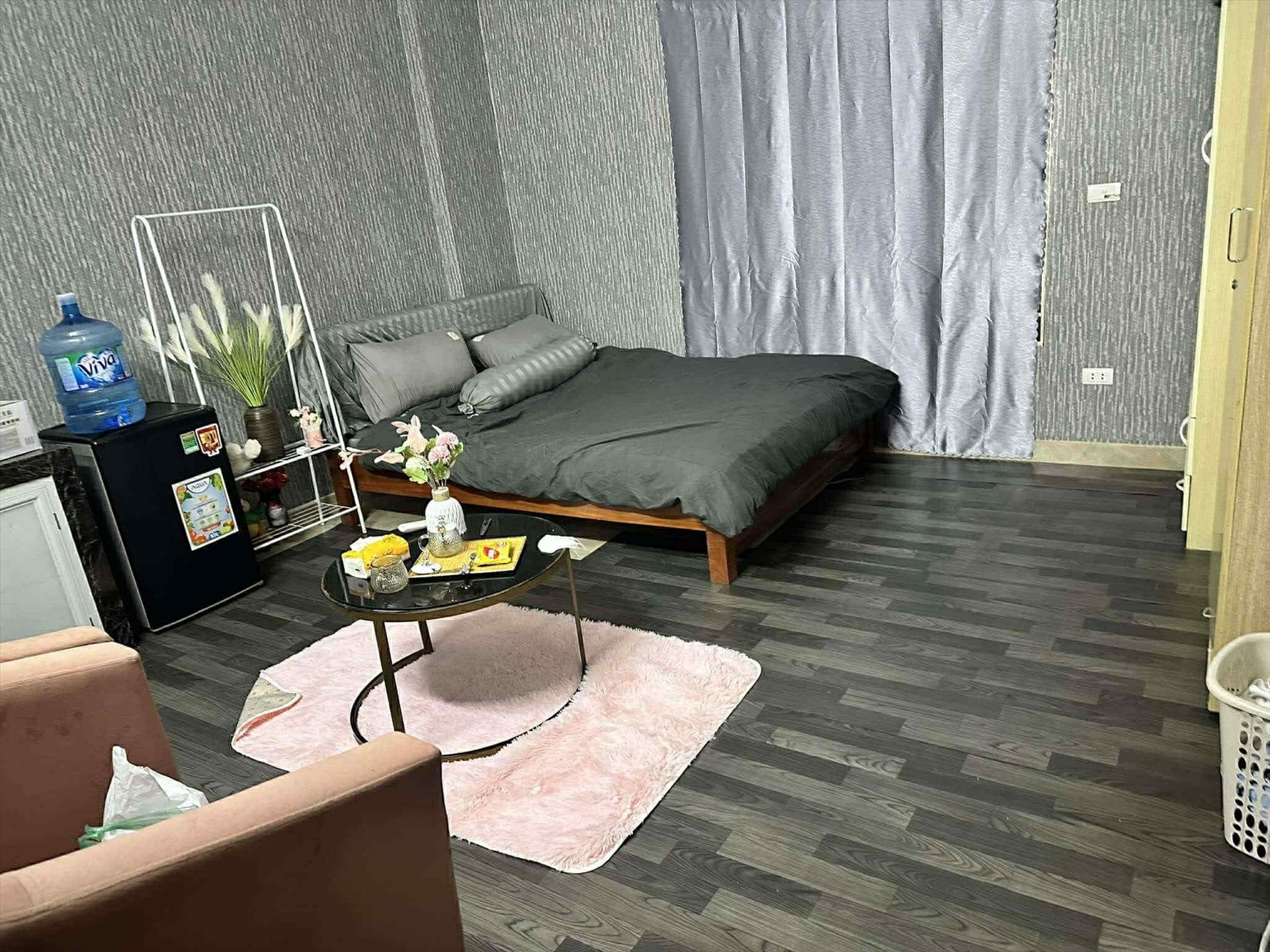 Phòng trọ Studio 30m2 tại TA Home Trần Điền - Thanh Xuân - Phòng ngủ