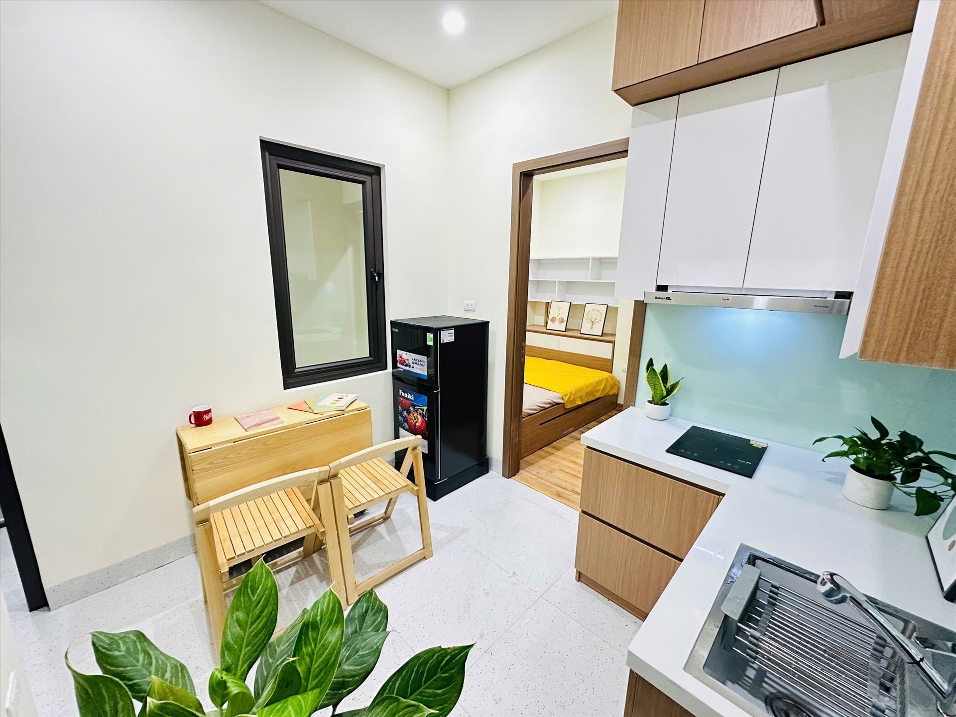 Phòng trọ 2 Phòng ngủ 40m2 tại NV Home 1 Hoàng Quốc Việt - Cầu Giấy - Phòng bếp