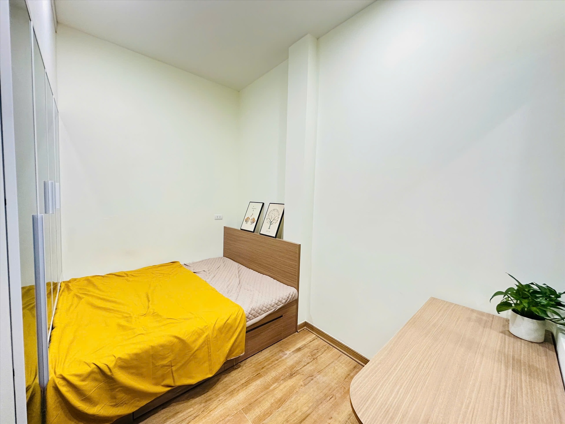 Phòng trọ 2 Phòng ngủ 40m2 tại NV Home 1 Hoàng Quốc Việt - Cầu Giấy - Phòng ngủ