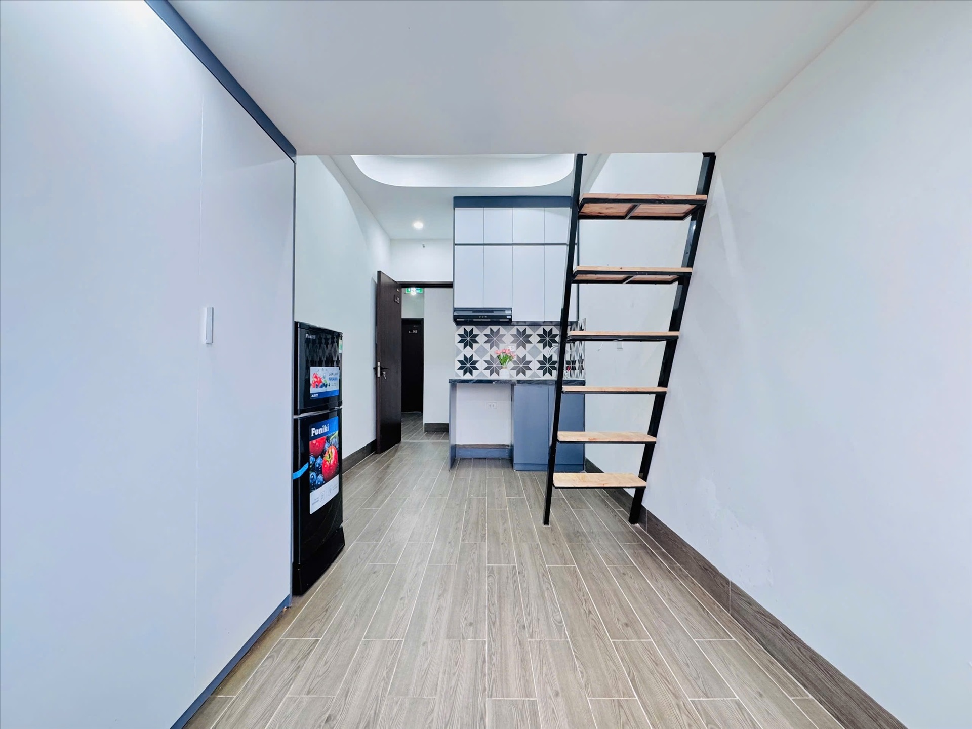Phòng trọ Duplex 20m2 tại Johome Tu Hoàng - Nam Từ Liêm - Phòng khách