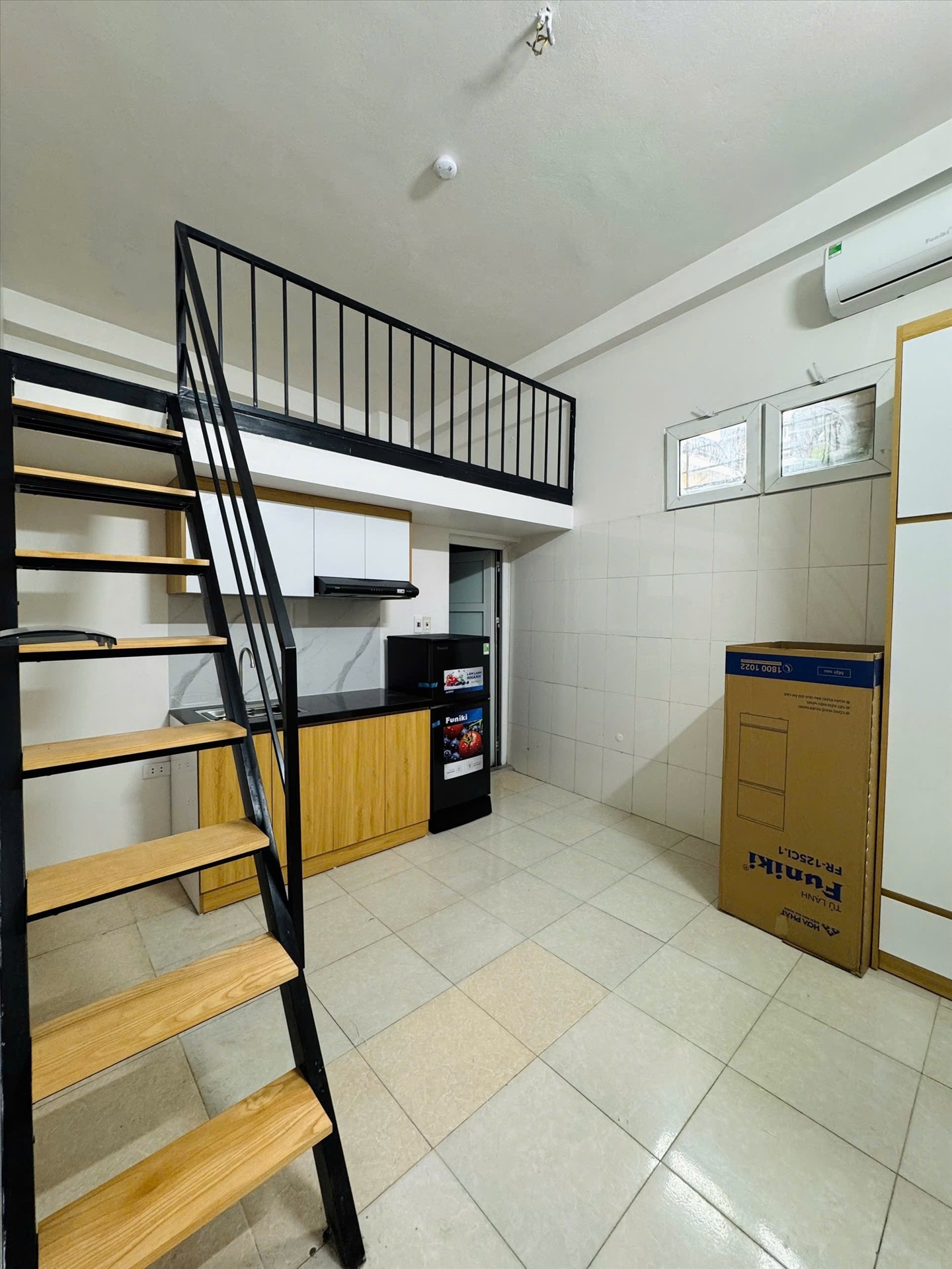 Phòng trọ Duplex 20m2 tại Friends Team 1 Khương Đình - Thanh Xuân - Phòng ngủ