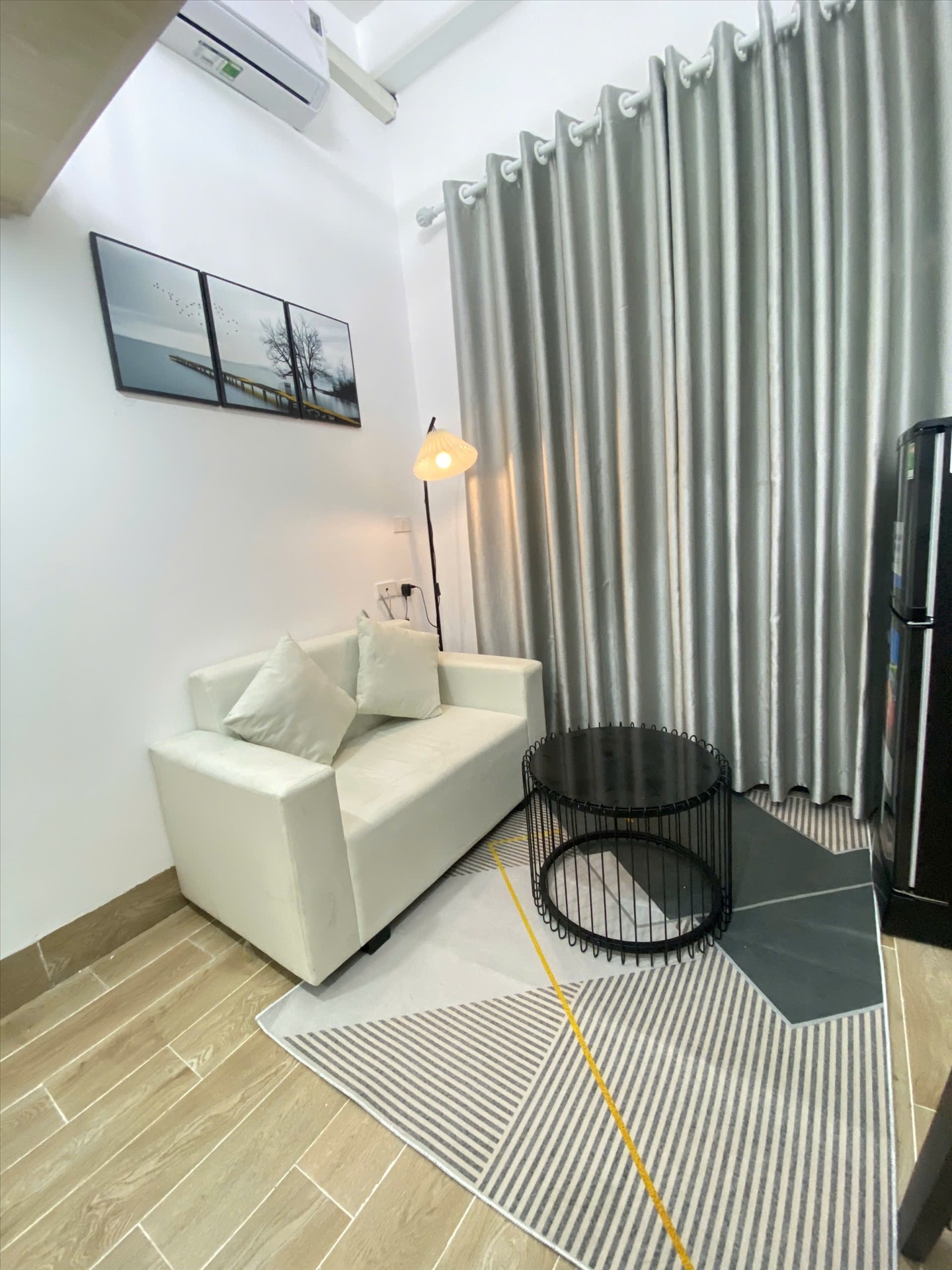 Phòng trọ Duplex 25m2 tại CTC Home Khương Đình - Thanh Xuân - Phòng khách