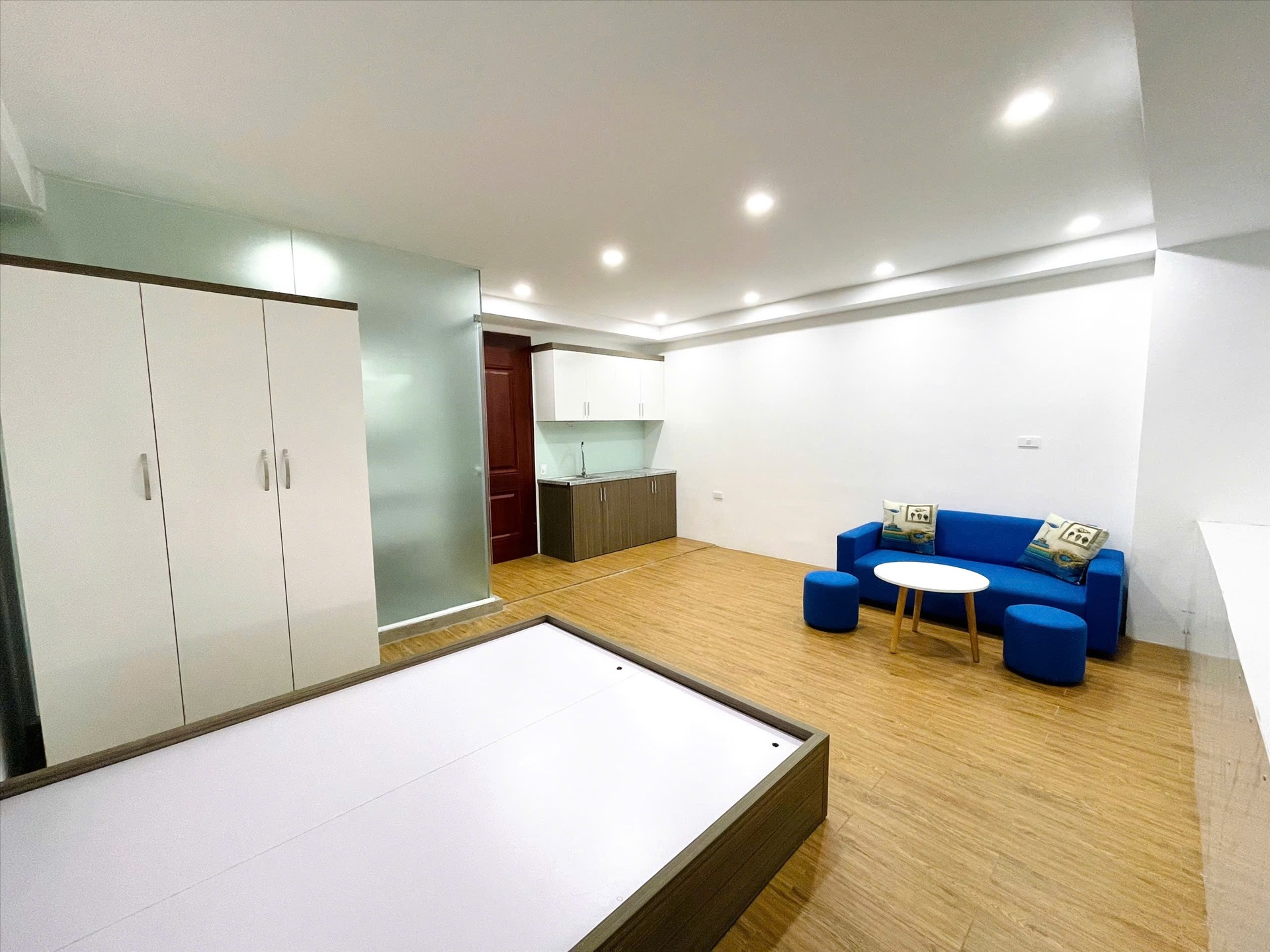 Phòng trọ 1 Phòng ngủ 20m2 tại TT House 3 Đường Láng - Đống Đa - Phòng bếp
