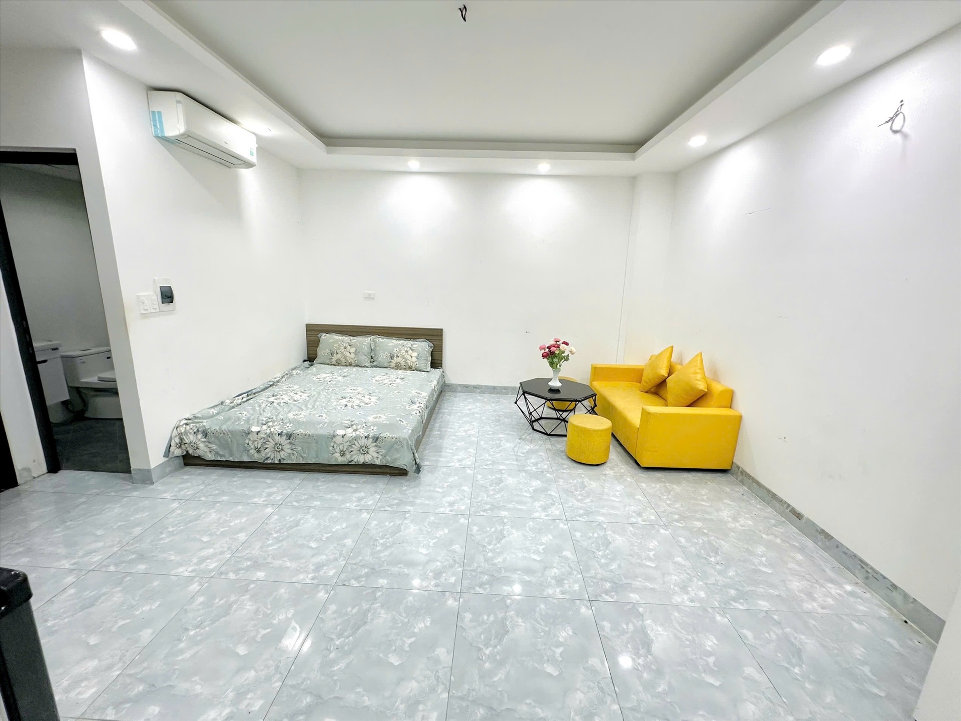 Phòng trọ 1 Phòng ngủ 30m2 tại TT House 3 Đường Láng - Đống Đa - Phòng ngủ