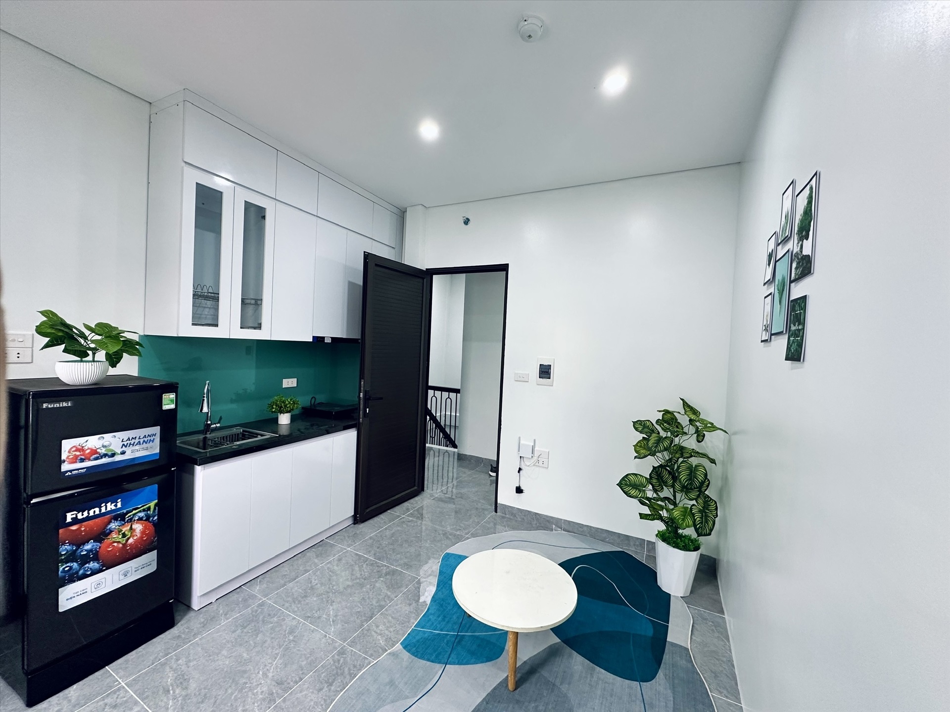 Phòng trọ 1 Phòng ngủ 25m2 tại CTC Home Phú Mỹ - Nam Từ Liêm - Phòng khách