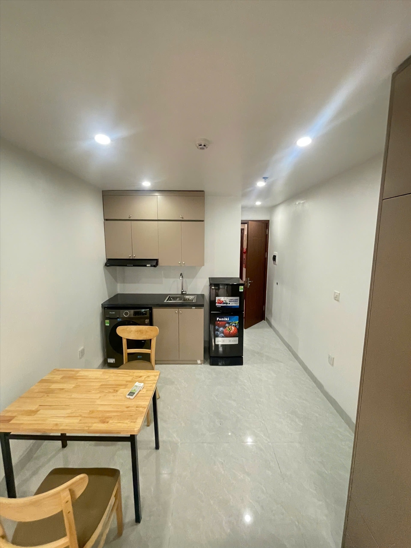 Phòng trọ Studio 35m2 tại 4PS Housing Đại La - Hai Bà Trưng - Phòng bếp