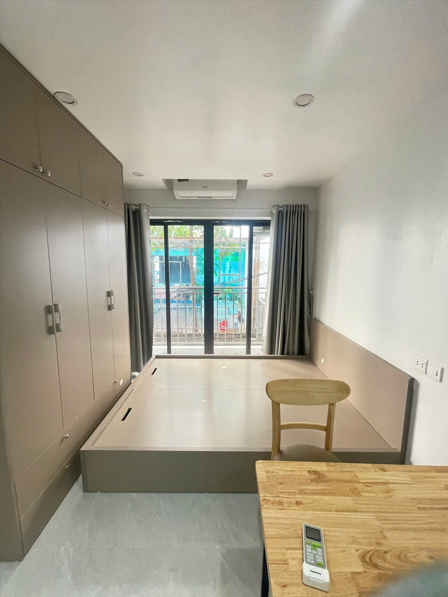 Phòng trọ Studio 35m2 tại 4PS Housing Đại La - Hai Bà Trưng - Phòng ngủ