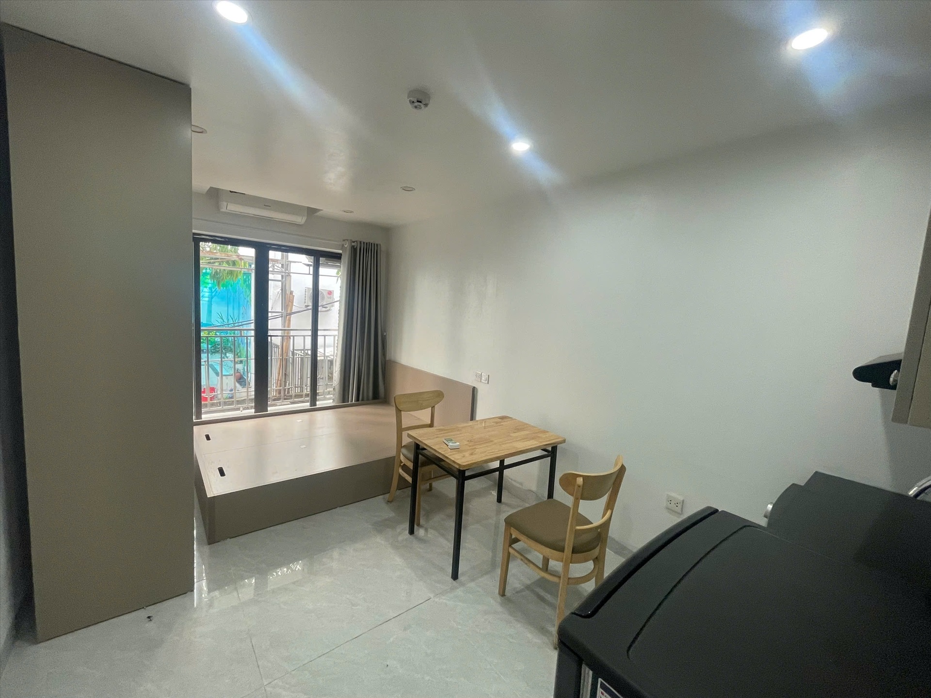 Phòng trọ Studio 35m2 tại 4PS Housing Đại La - Hai Bà Trưng - Phòng ngủ