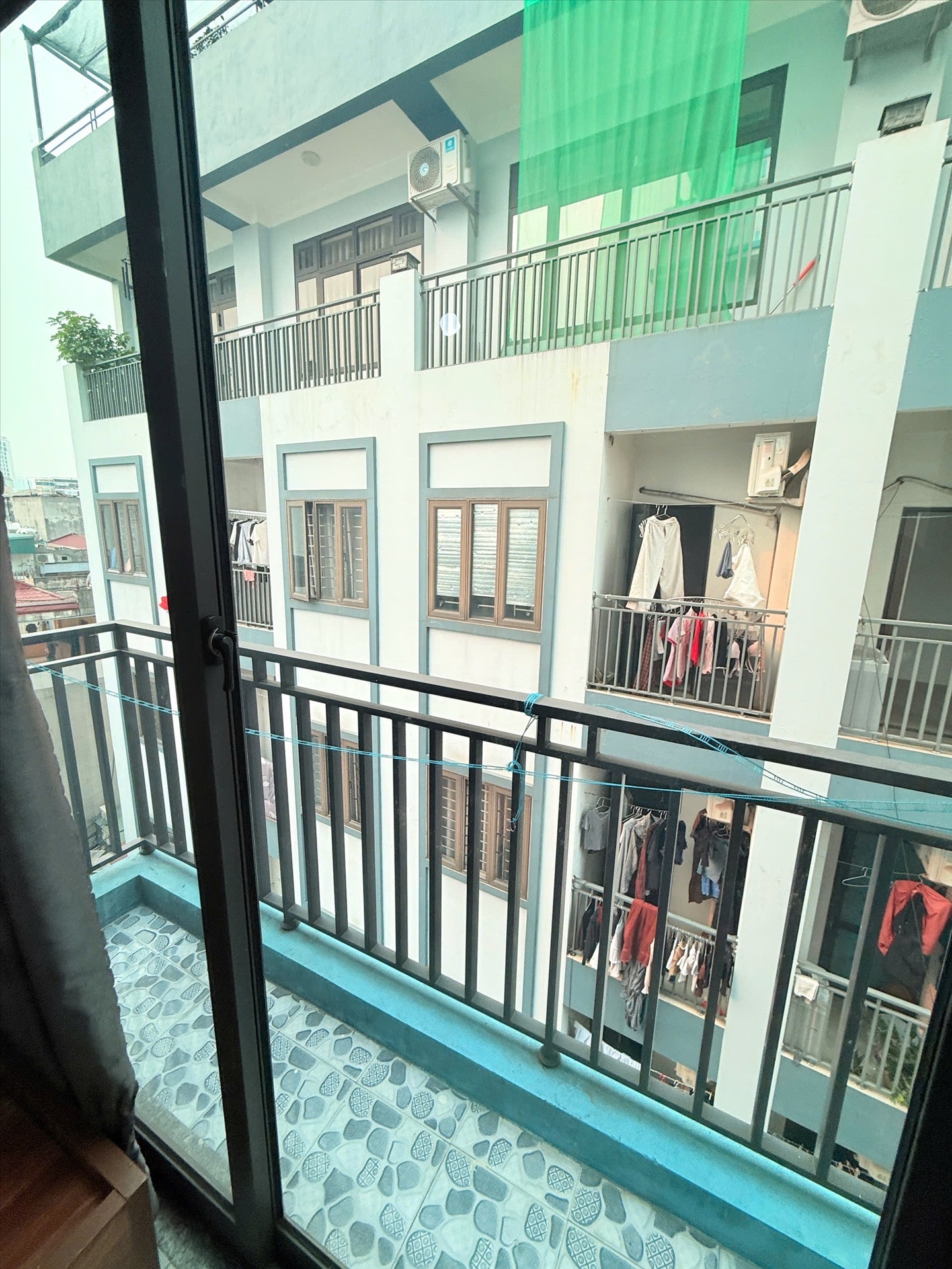 Phòng trọ 2 Phòng ngủ 40m2 tại VNFI House 2 Mỹ Đình - Nam Từ Liêm - Ban công