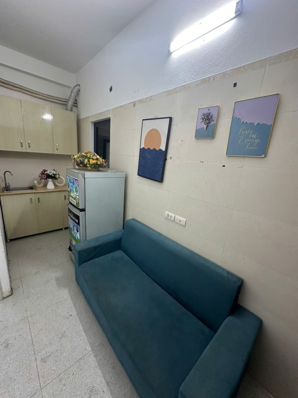 Phòng trọ 2 Phòng ngủ 40m2 tại DH House Mễ Trì Hạ - Nam Từ Liêm - Phòng bếp
