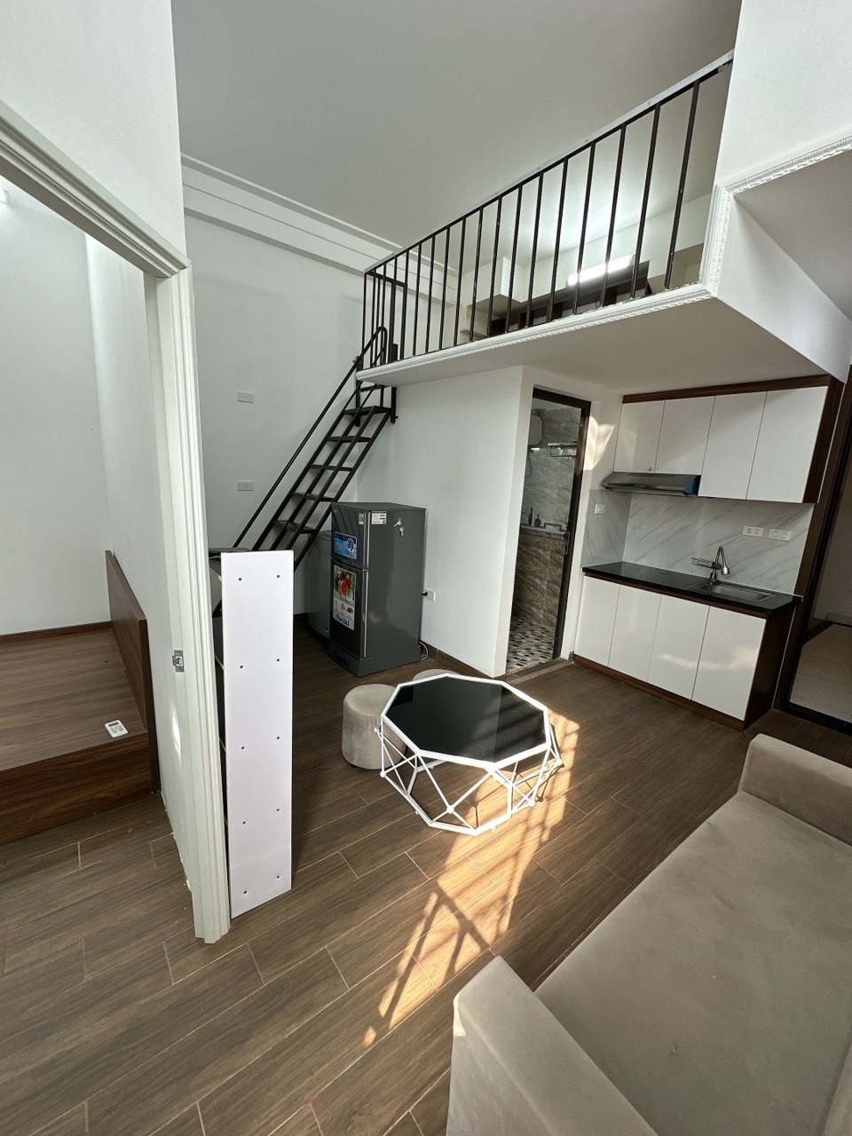 Phòng trọ Duplex 35m2 tại DH House Chính Kinh - Thanh Xuân - Phòng bếp