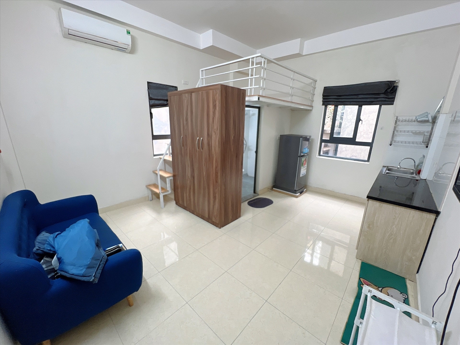 Phòng trọ Duplex 30m2 tại AT Home Ngọc Khánh - Ba Đình - Phòng khách