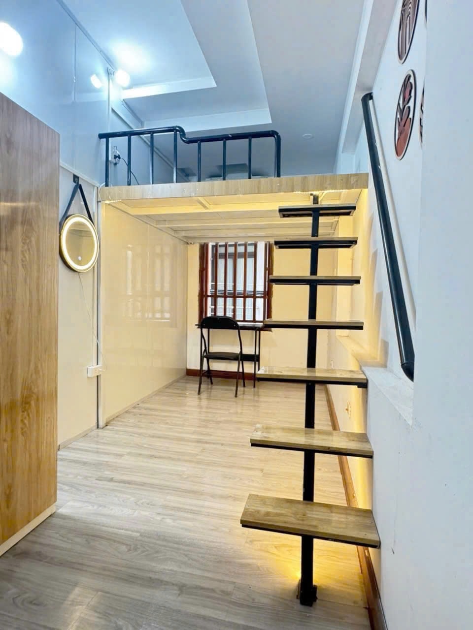 Phòng trọ Studio 20m2 tại AVHome Đường Láng - Đống Đa - Phòng ngủ